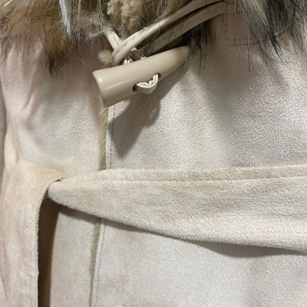 Carlo Pozzi Collection Faux Fur coat SZ L - Picture 9 of 11